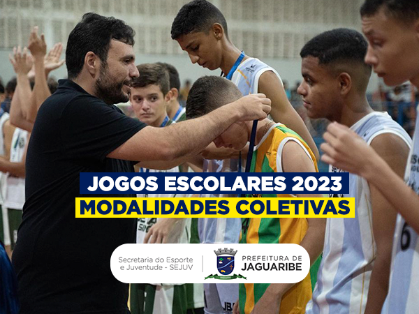 Foram realizadas as modalidades coletivas dos Jogos Escolares de Jaguaribe 2023